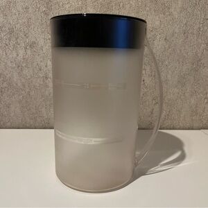 Mr. Coffee Iced Tea Replacement Pitcher Frosted with Black Lid